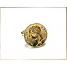 Napoleon gold plated cufflinks