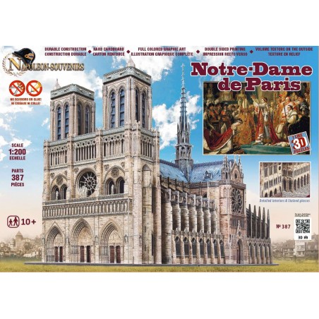 Maquette 3D Notre-Dame de Paris