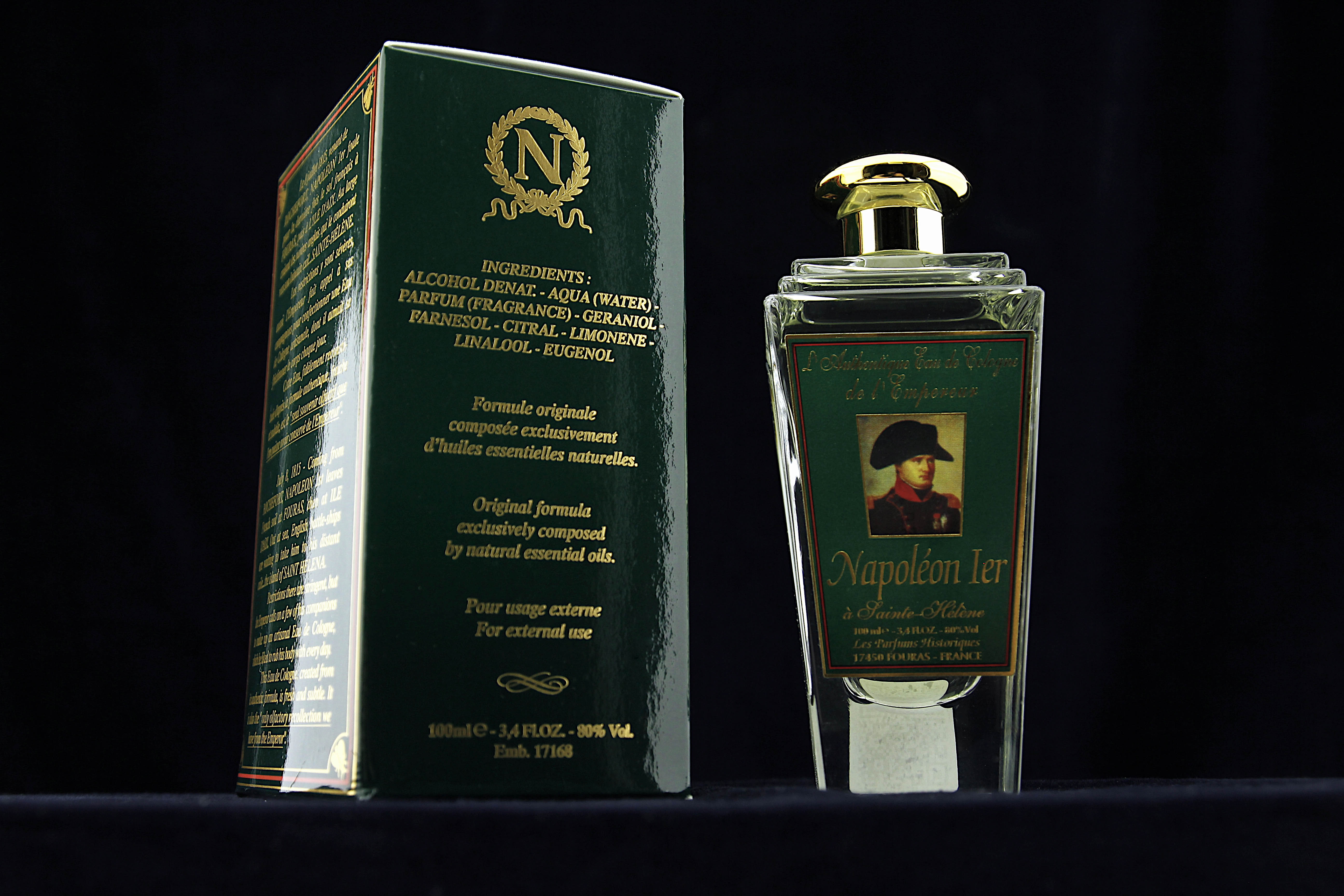 Eau de cologne Napoleon I (100ml)