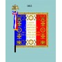 Flag of the Imperial Guard Gendarmerie 75x75cm