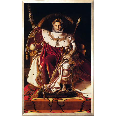 Poster "Napoléon sur le Trône Imperial"