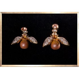 Boucles d'Oreilles Abeilles