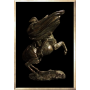 Napoléon à Cheval (façon bronze vert)