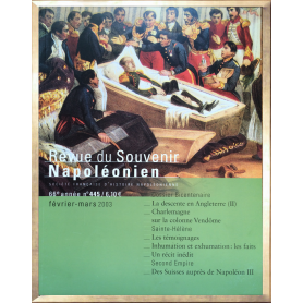 Revue du Souvenir Napoléonien n°445