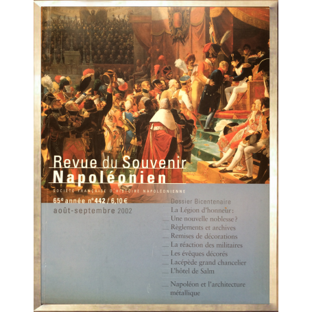 Revue du Souvenir Napoléonien n°442